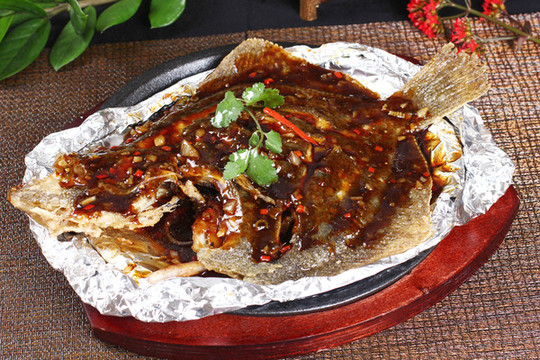 鐵板多寶魚