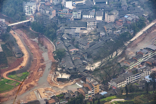 宜賓龍華古鎮(zhèn)全景