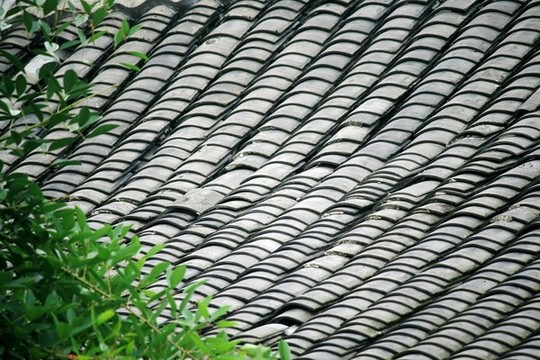 青瓦屋頂