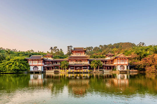 中國廣西南寧青秀山天池