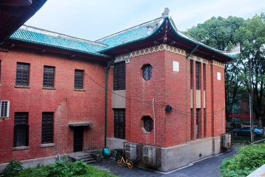 湖南大學(xué)老圖書館