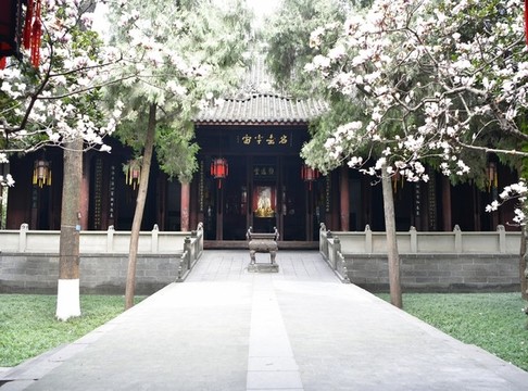 武侯祠的春天