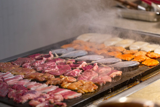 飄香的鐵板扒肉