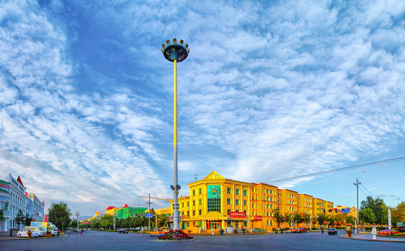 布爾津縣街景