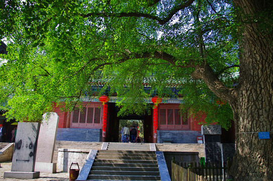 河南登封少林寺景區(qū)建筑