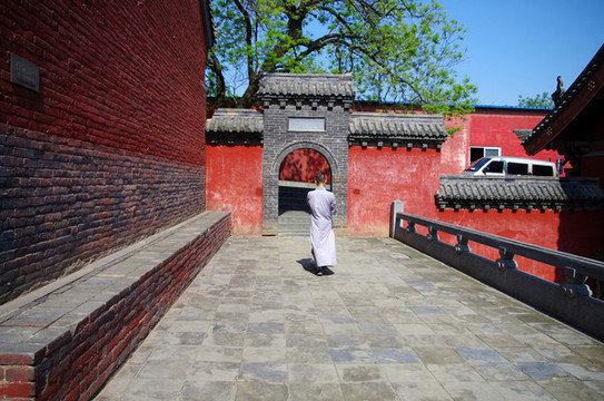 河南登封少林寺景區(qū)建筑