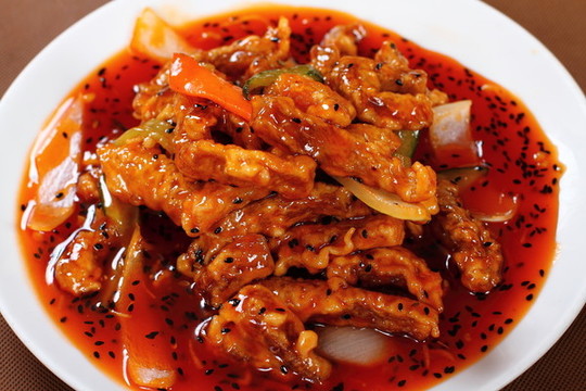 炒里脊肉