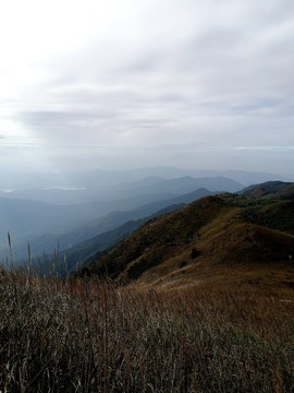 山巒秋色