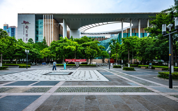 南京圖書館建筑景觀