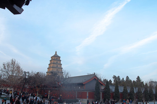 陜西西安大雁塔大慈恩寺