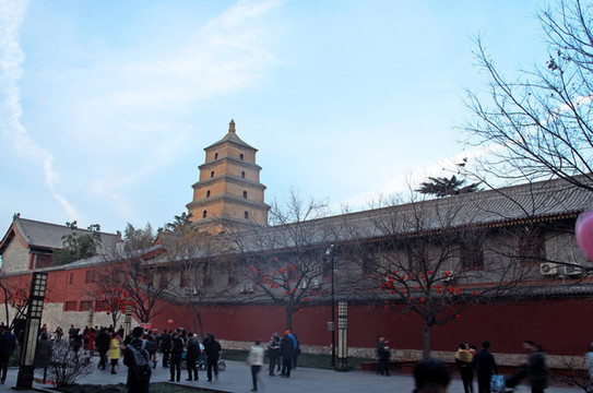 陜西西安大雁塔大慈恩寺