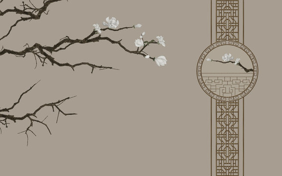 手繪花鳥(niǎo)