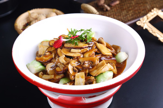 鮑汁雜菌