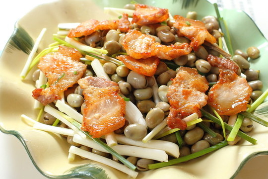 胡豆炒喬苗