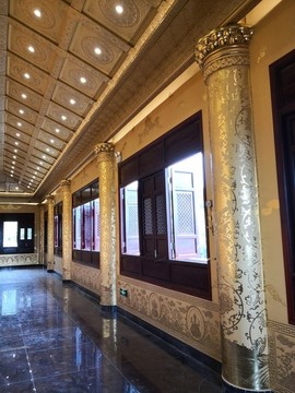 古建寺廟室內(nèi)裝修施工