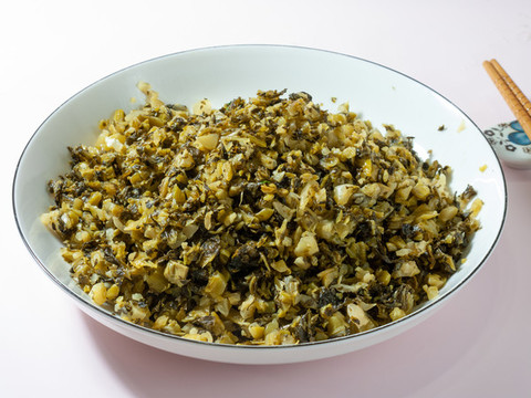 美味的農家炒鹽菜