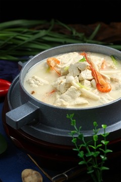 海鮮石磨豆腐