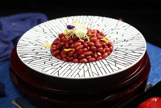 熗花生米