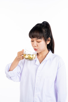 護(hù)士喝茶