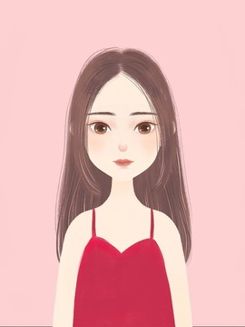 手繪女孩
