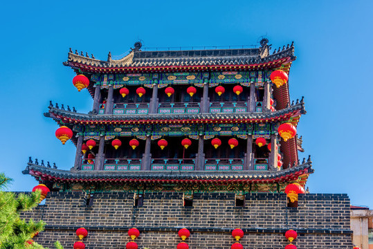 中國(guó)遼寧沈陽(yáng)老城西北角樓