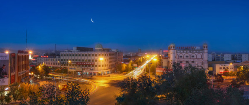 吐魯番市夜景