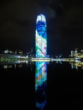 千璽廣場(chǎng)夜景