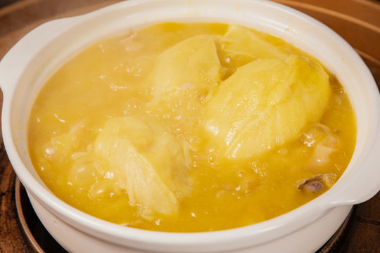 榴蓮煲雞