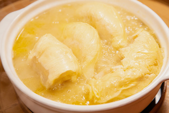 榴蓮煲雞