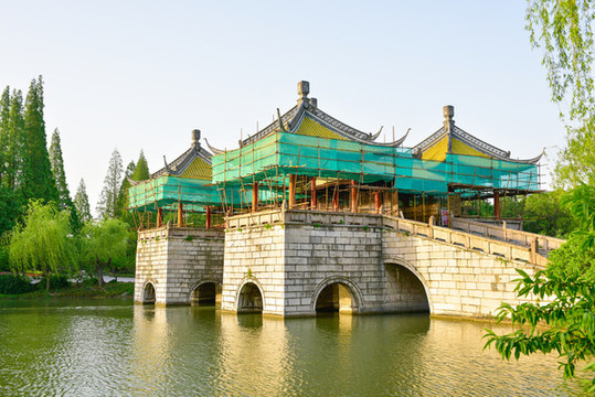 揚(yáng)州瘦西湖五亭橋