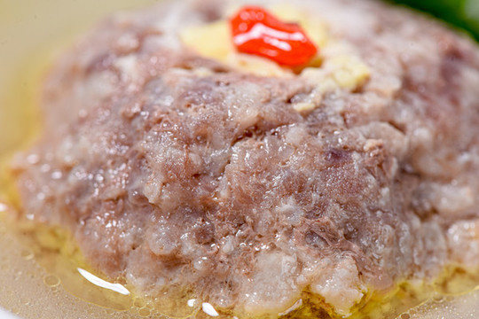 蒸肉餅