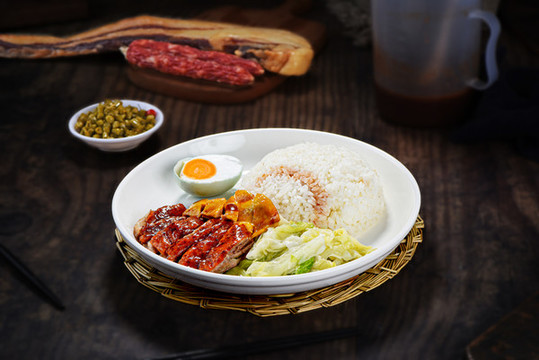燒鵝套飯