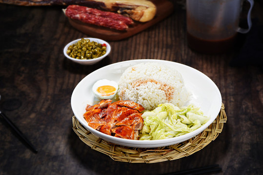 燒鵝套飯