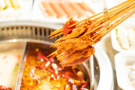 雞翅尖串串