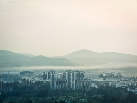 城市的早晨
