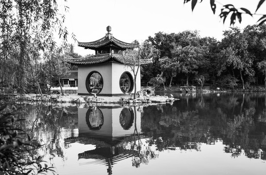 揚(yáng)州瘦西湖釣魚(yú)臺(tái)