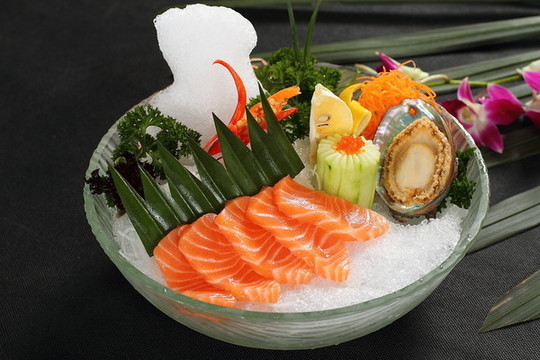 冰鎮(zhèn)三文魚鮮鮑