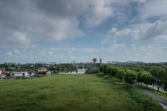 古運河天際線