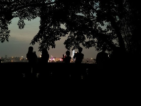 重慶鵝嶺公園夜景
