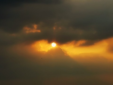 夏季黃昏