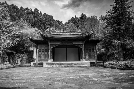 古戲臺(tái)近景