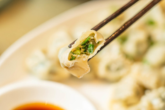 牛肉香菜餃子