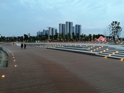 公園夜色