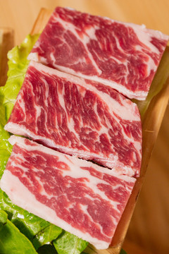 烤牛排肉