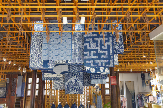 烏鎮(zhèn)染布坊