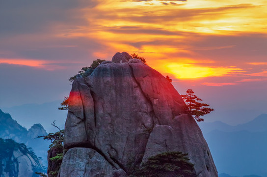 黃山日出