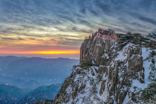黃山日出