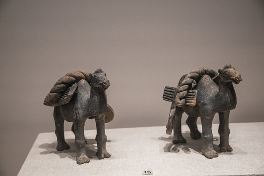中國(guó)陜西歷史博物館載阮駱駝