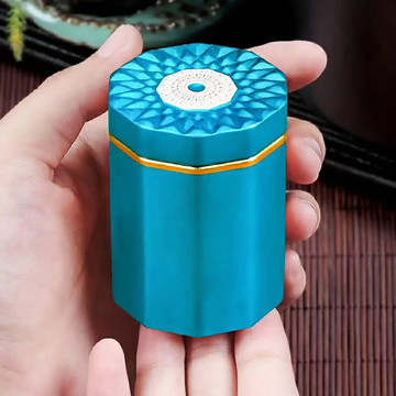 茶葉桶帶蓋小鐵桶