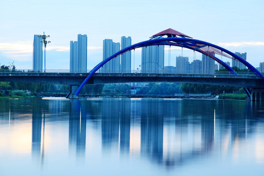 城市的早晨